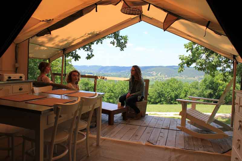 Campingplätze Südfrankreichs, Die 20 besten Campingplätze Südfrankreichs mit Glamping-Möglichkeiten