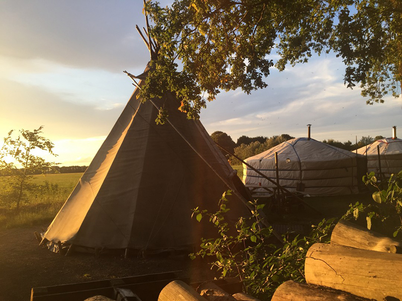 Glamping ´t Buitenland