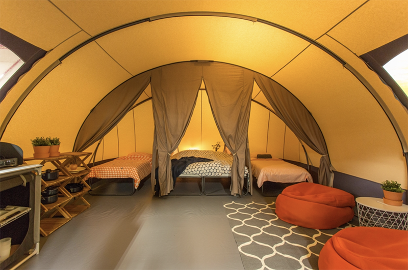 Glamping De Stropielekker