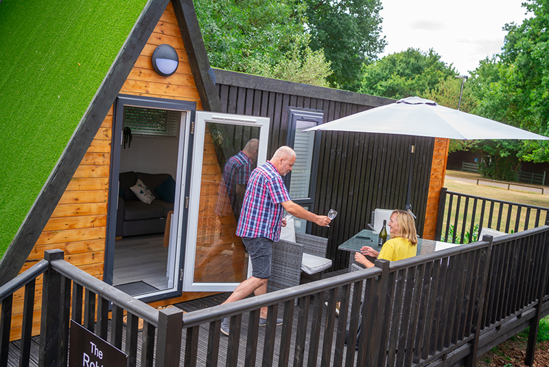 Glamping Lee Valley Caravan Park, Dobbs Weir