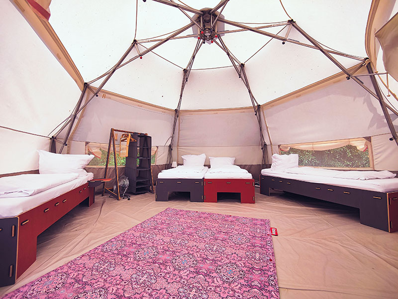 Glamping Domo Camp Losheim am See